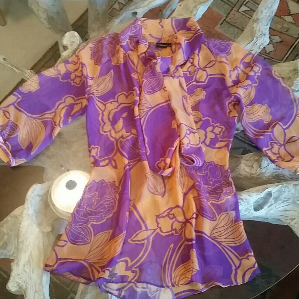 Rio de Janeiro summer blouse with collar